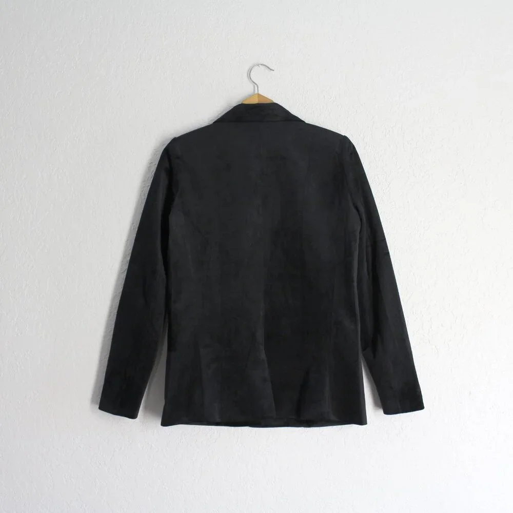 Blackmilk Black Velvet Nielsen Fairy Tales Blazer jacket art to wear XS 4/6 NWT - Picture 5 of 13